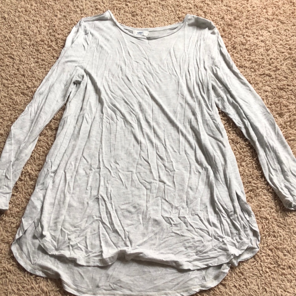 Long sleeve side slit Old Navy top